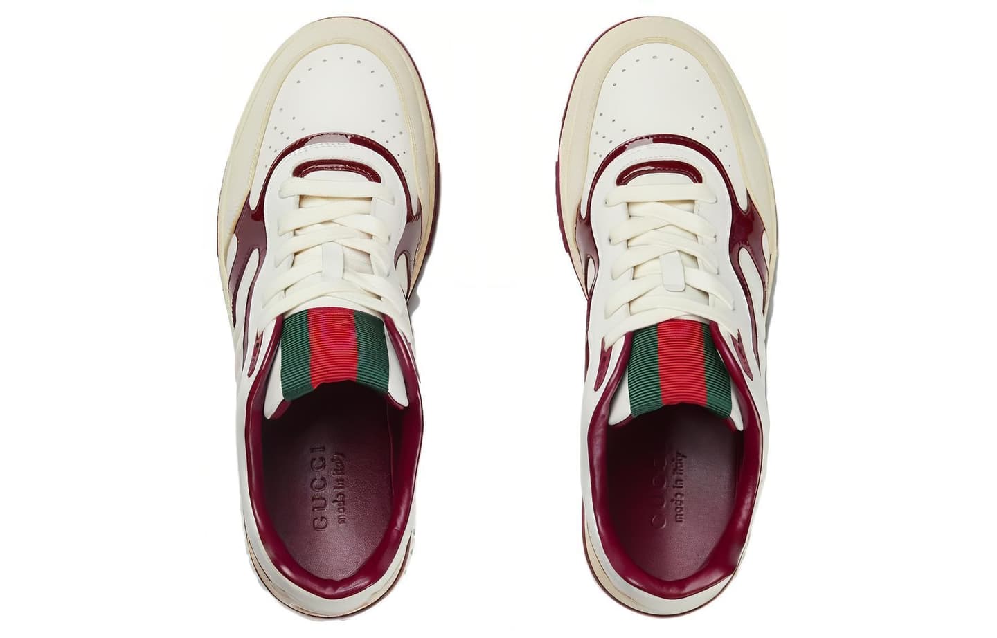 Gucci Re-Web Low Top Sneakers White