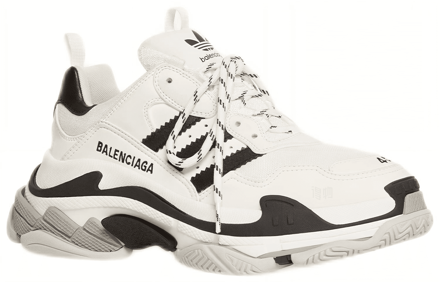 adidas x Balenciaga Triple S White