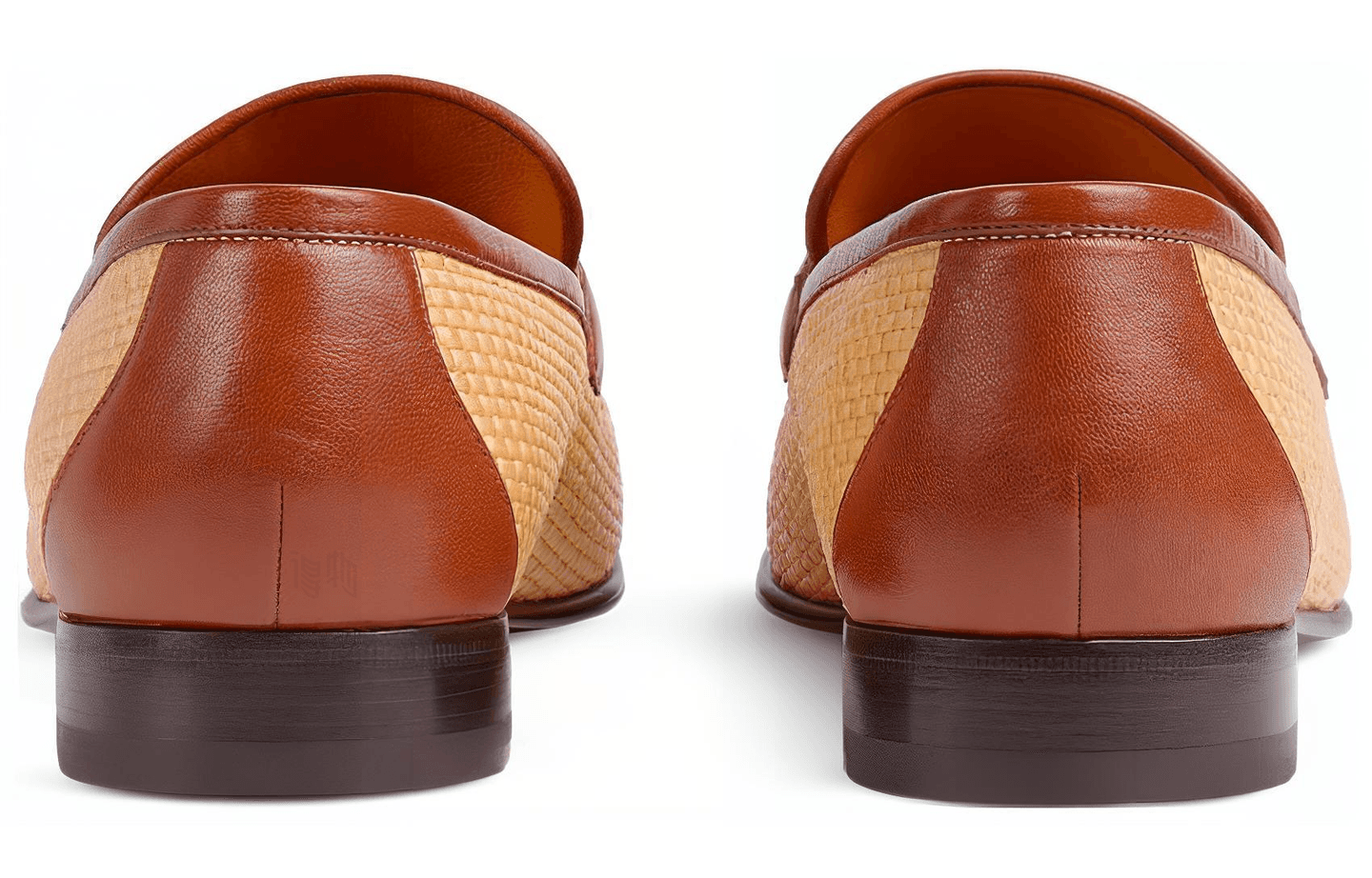 Gucci Leather Slip-On Beige