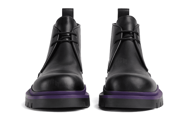 Bottega Veneta BV Tire Black Purple