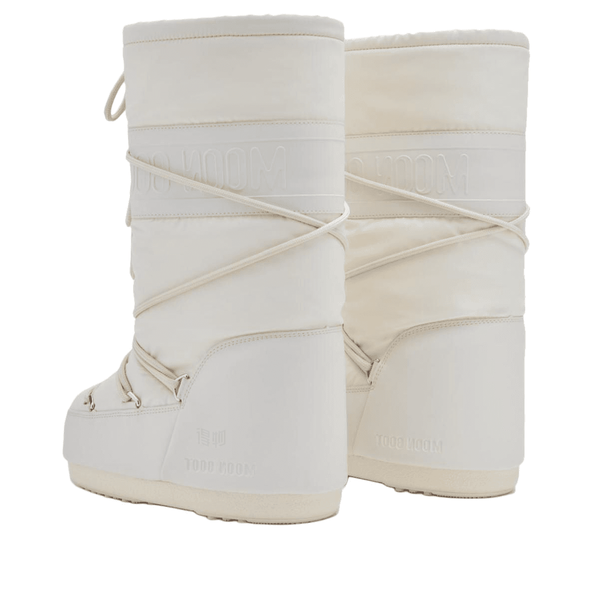Moon Boot Icon Cross Lace Mid Snow Boot White
