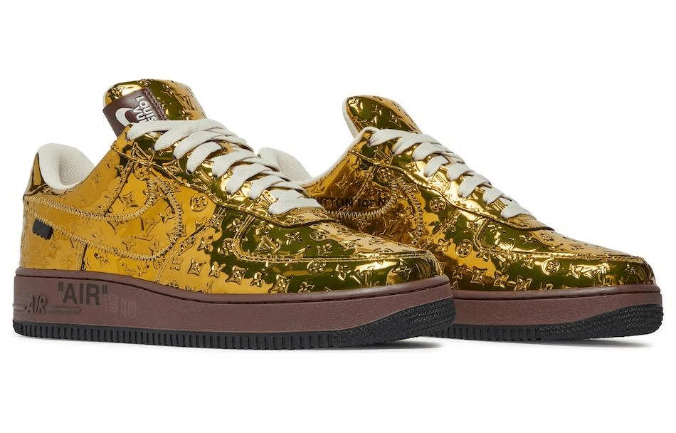 Nike x Louis Vuitton Air Force 1 Low Gold