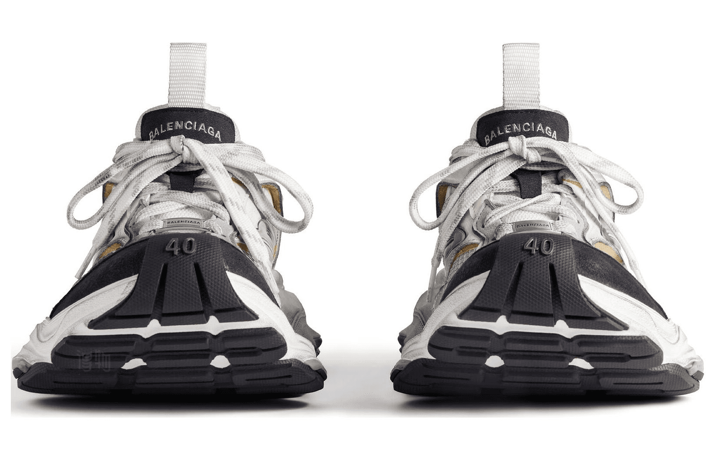 Balenciaga Cargo Low White Grey