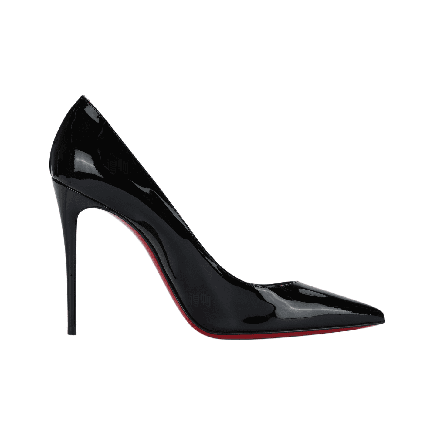 CL Kate Black Patent Heels