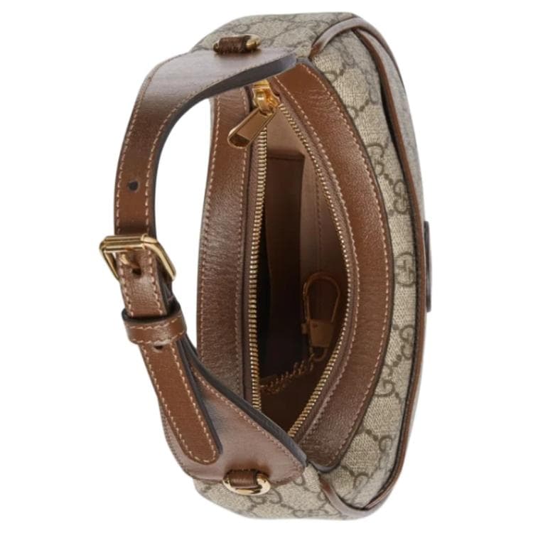Gucci Half Moon Bag Beige