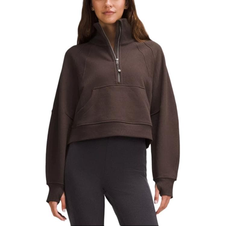 lululemon Scuba Oversized Funnel Neck Half Zip