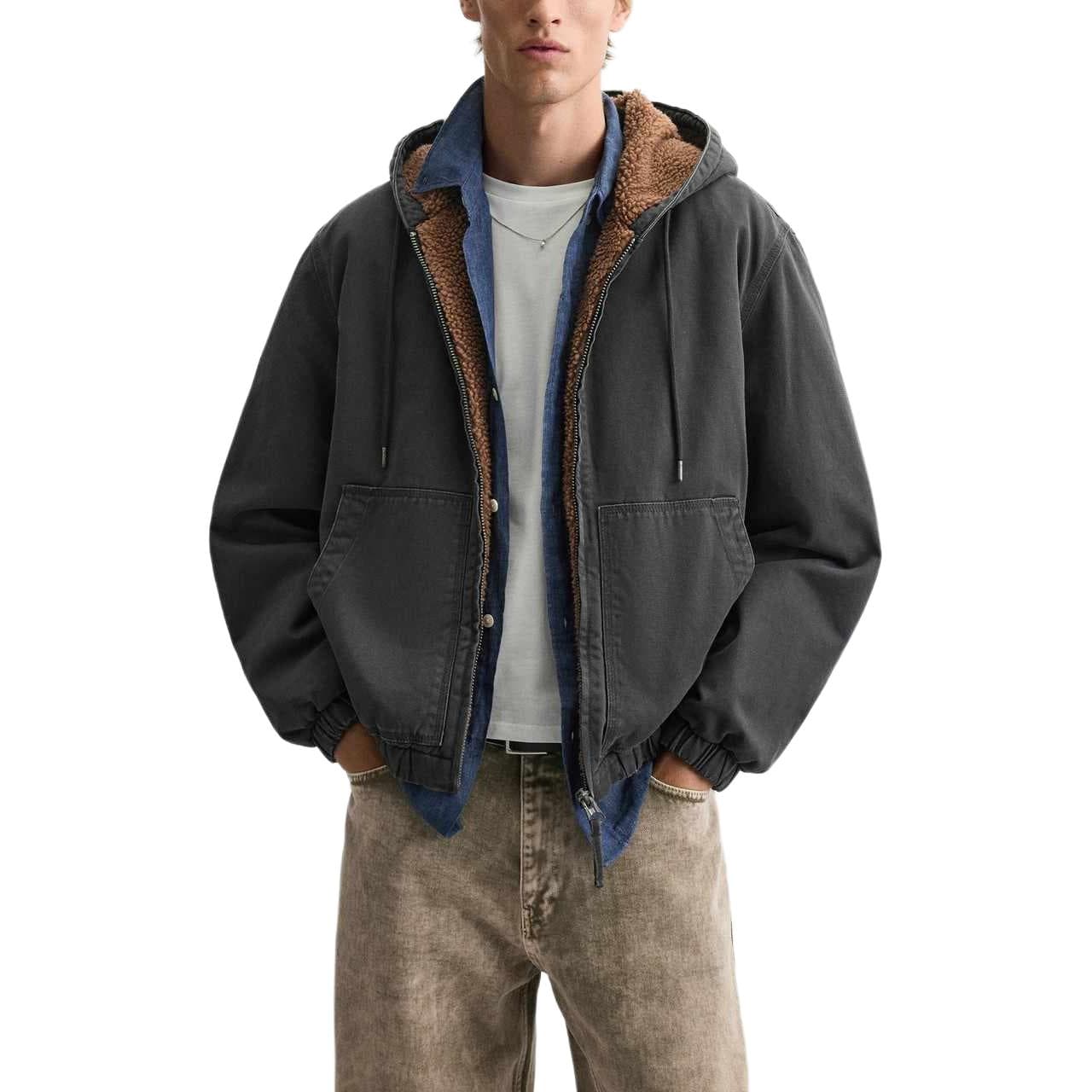 ZARA Hooded Zip Jacket