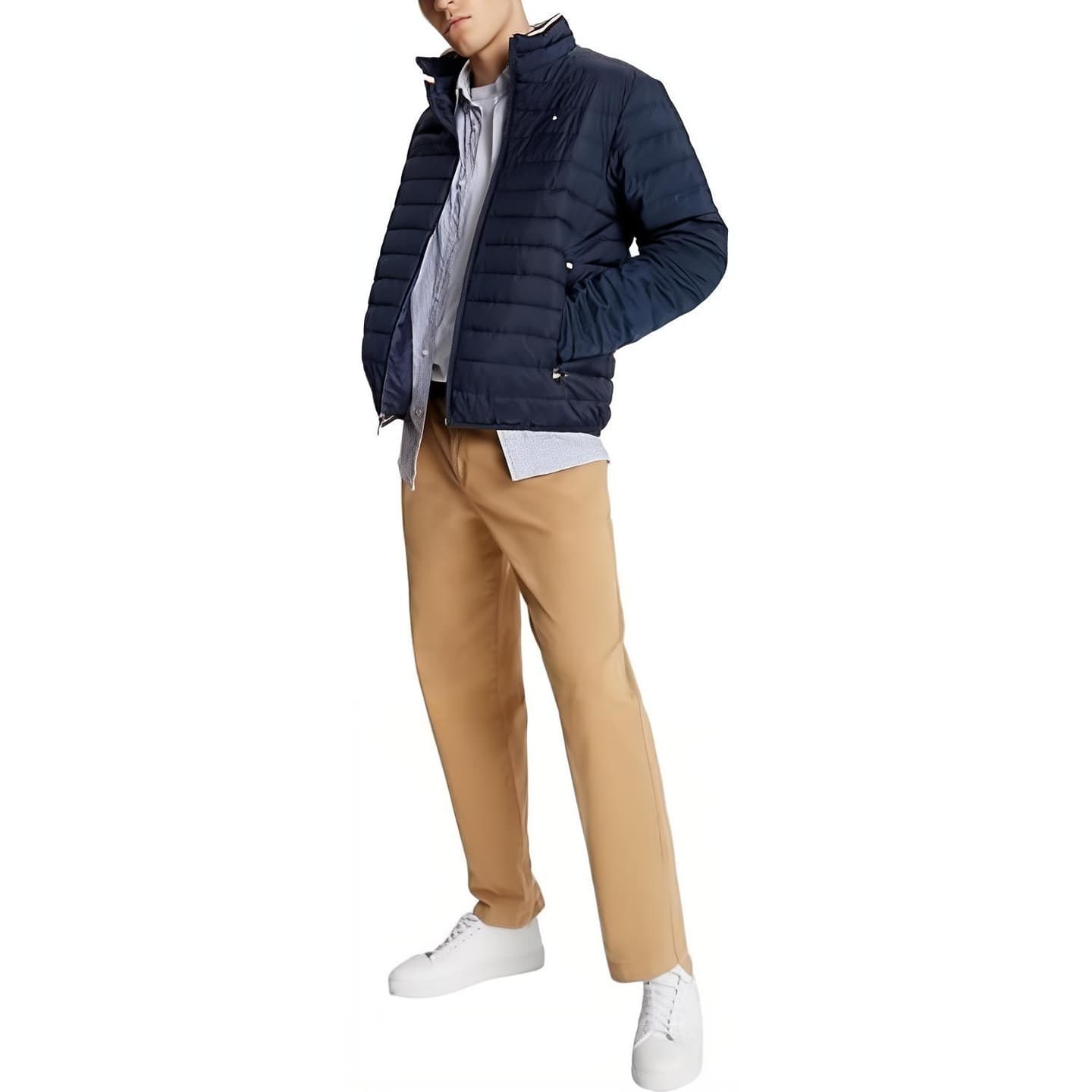 Tommy Hilfiger Recycled Packable Jacket Desert Sky