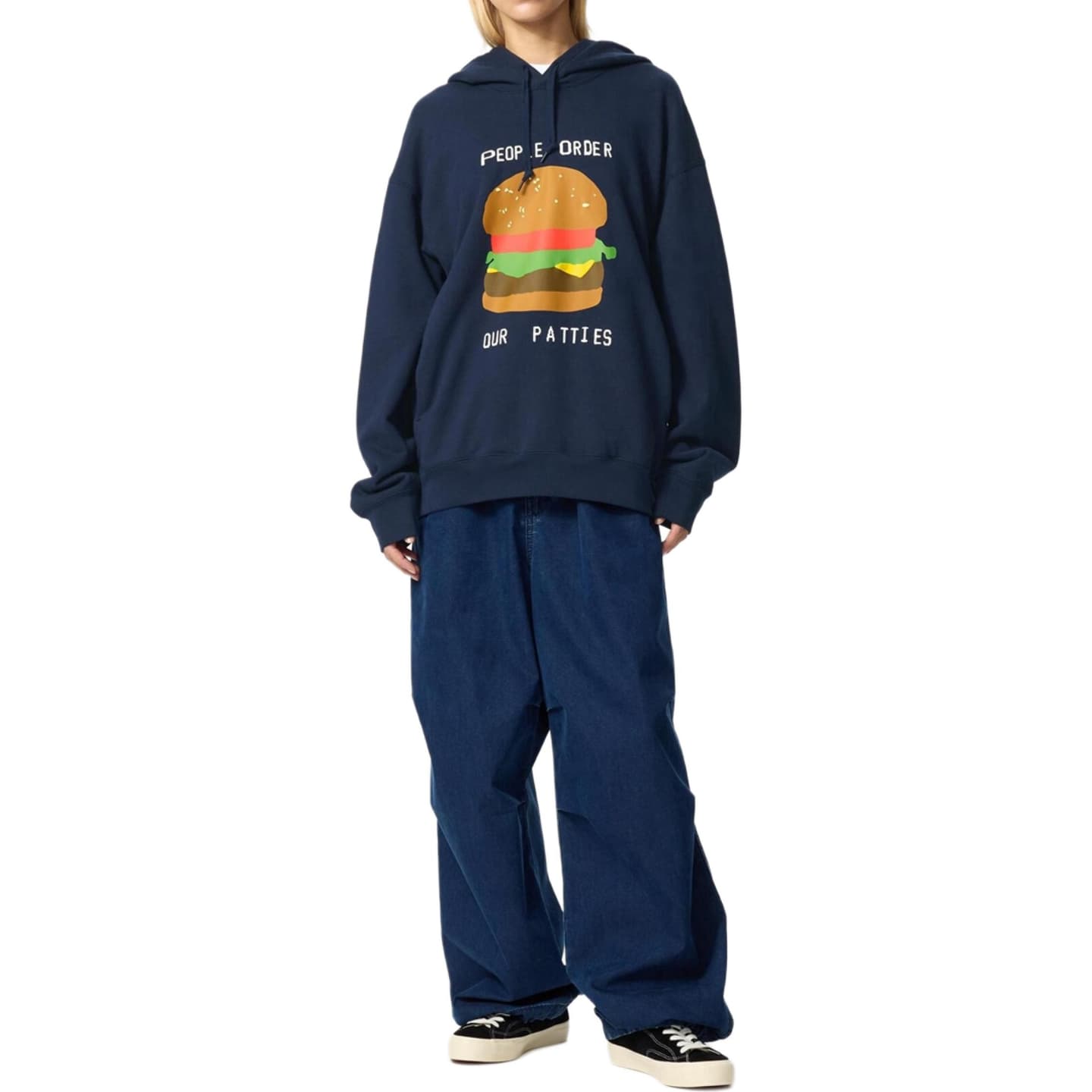 UNIQLO x CPFM x SpongeBob Hoodie Navy