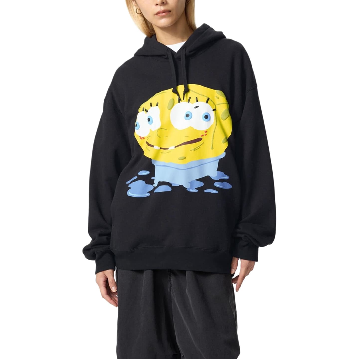 UNIQLO x CPFM x SpongeBob Hoodie Black