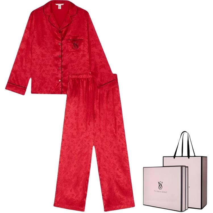 Victoria's Secret The Mix Moonlight Satin Pajama Set