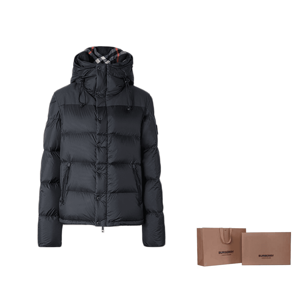 Burberry Navy Down Jacket