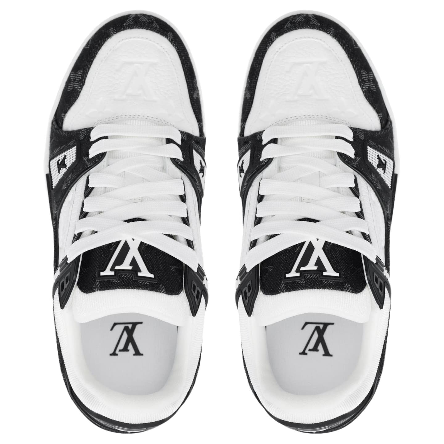 Louis Vuitton Trainer White Black