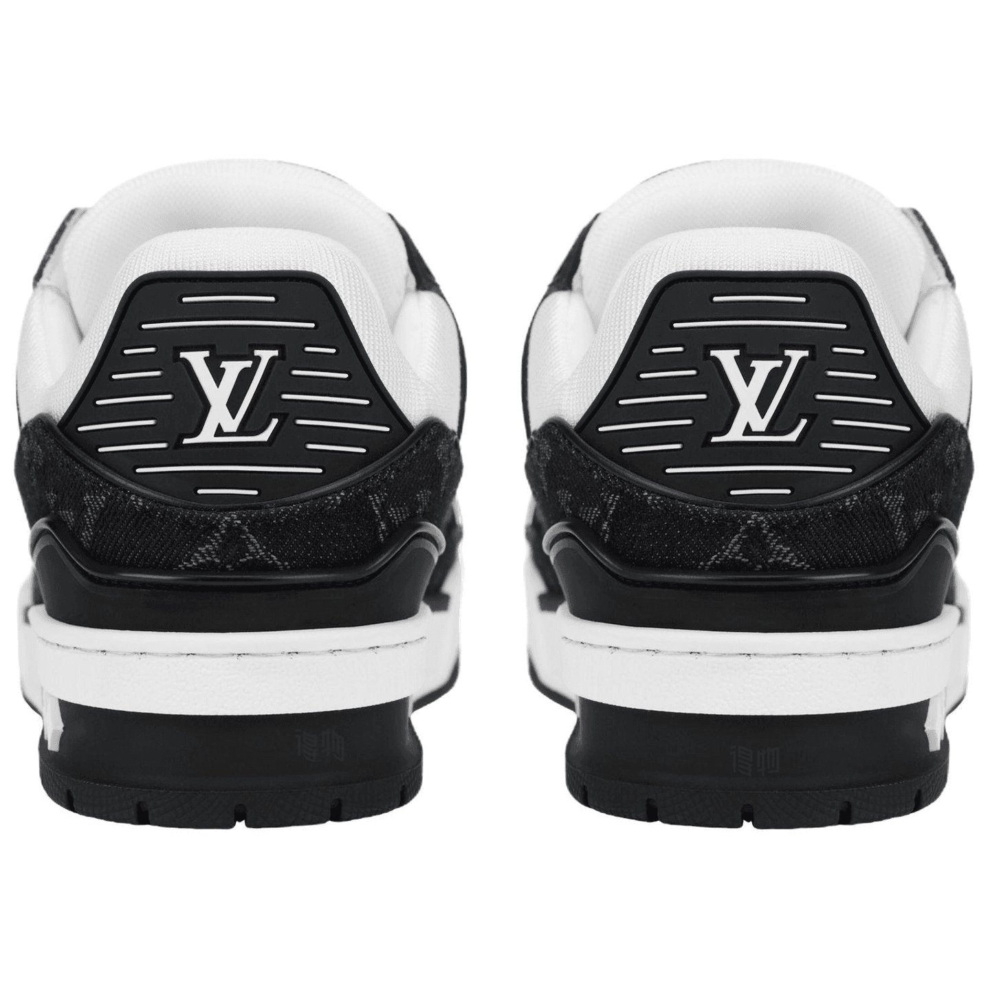 Louis Vuitton Trainer White Black