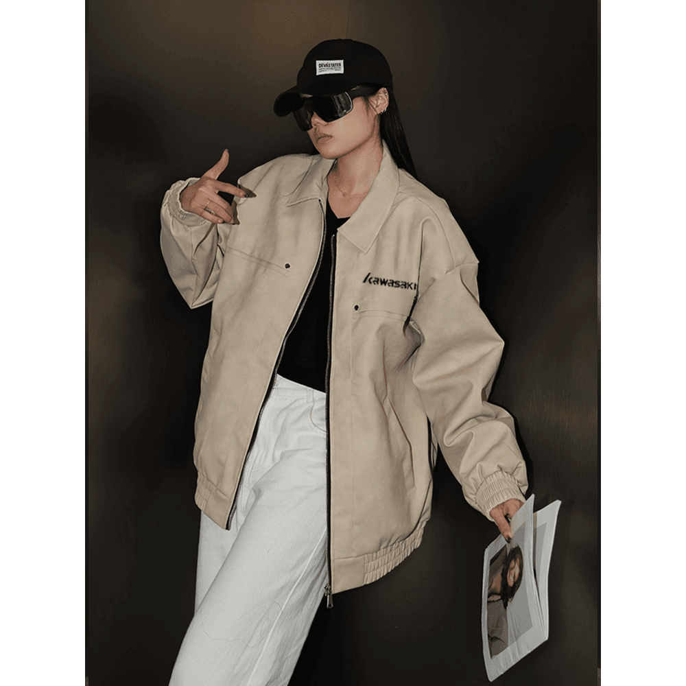 Kawasaki Retro Zip-Up Jacket