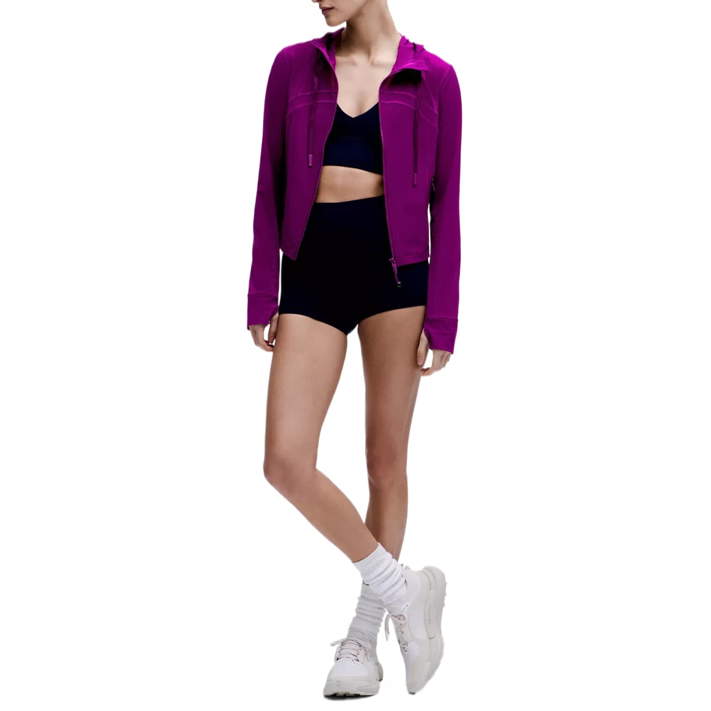 lululemon Define Cropped Hooded Jacket