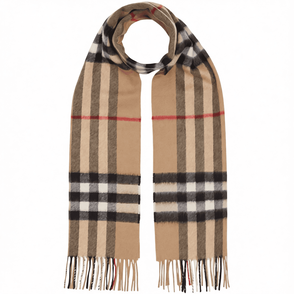 Burberry The Classic Check Cashmere Scarf