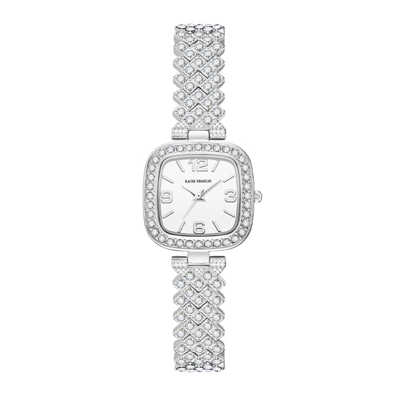 Katie Ermilio Quartz Watch Silver Dial 29mm