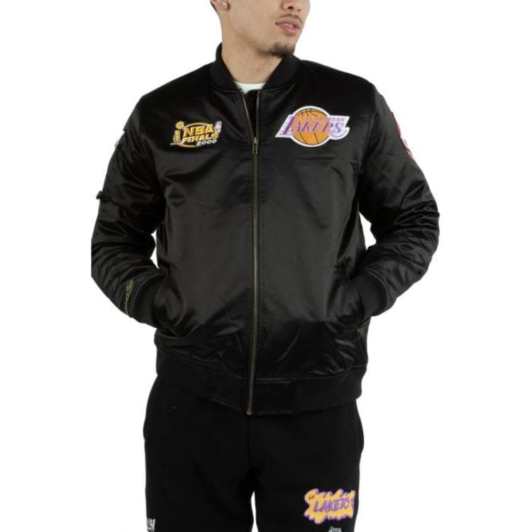 Mitchell & Ness Lakers Satin Jacket