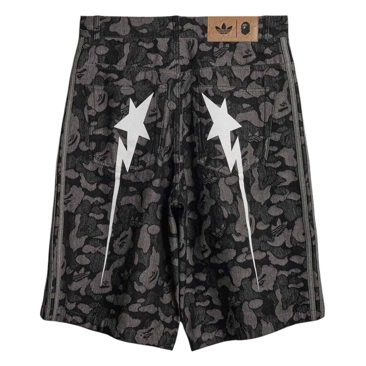 adidas originals BAPE SHARK DENIM JORTS
