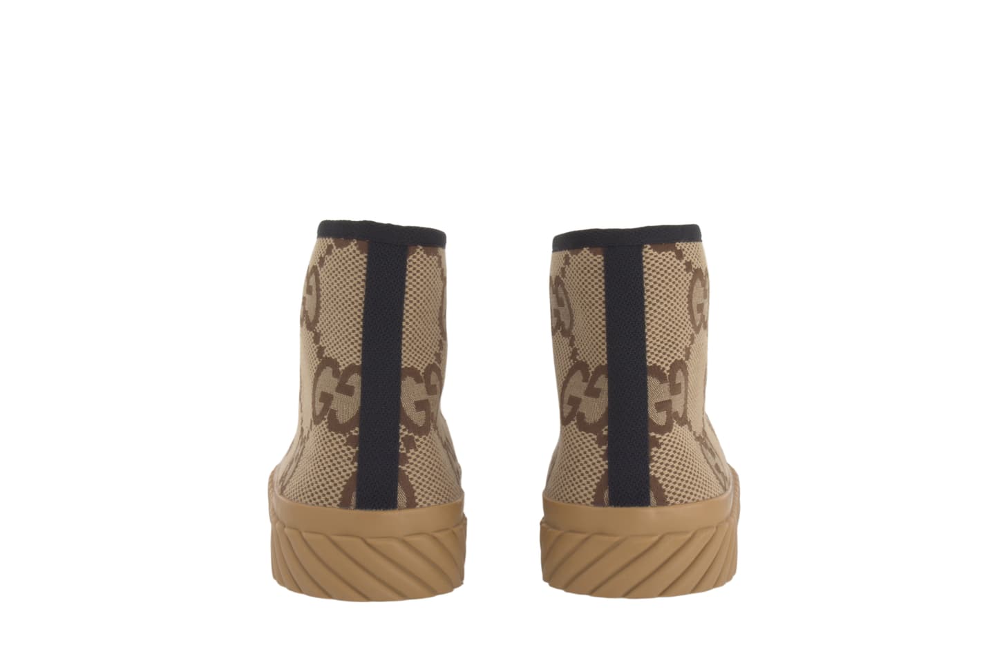 Gucci High-Top Sneakers Camel