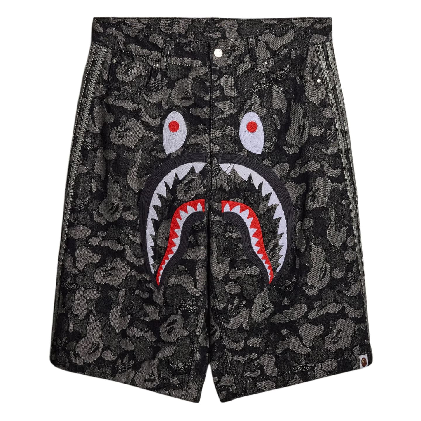 adidas originals BAPE SHARK DENIM JORTS