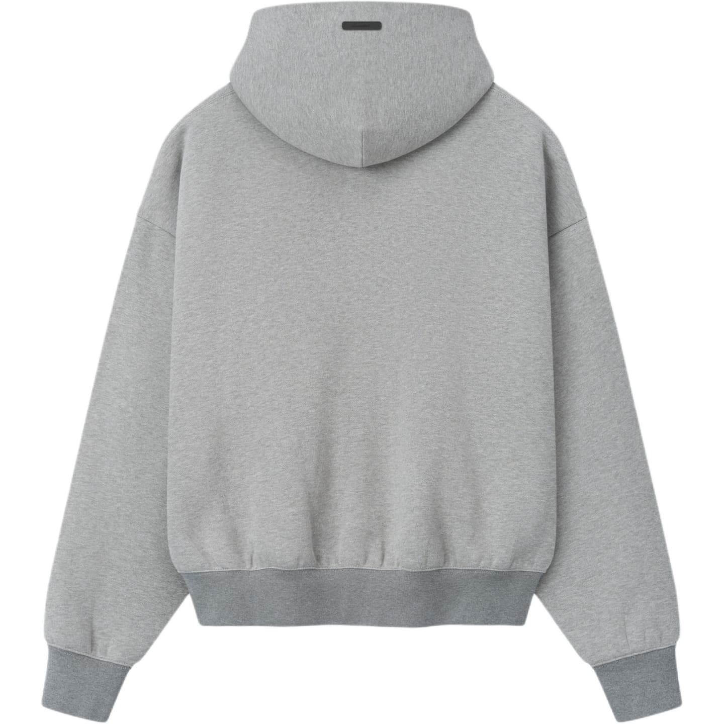 Essentials SS26 SIGNATURE CLASSIC FULL ZIP HOODIE CONCRETE HEATHERDARK