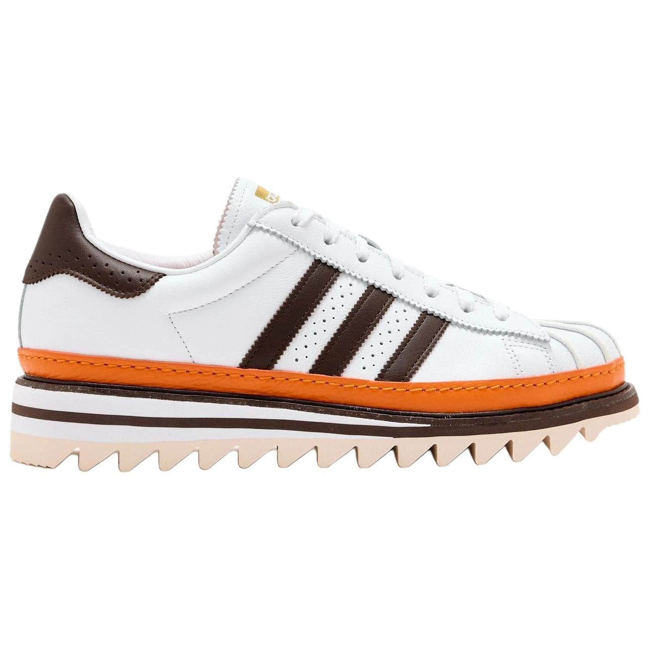 adidas originals CLOT SUPERSTAR EX ORANGE B "Coffee"