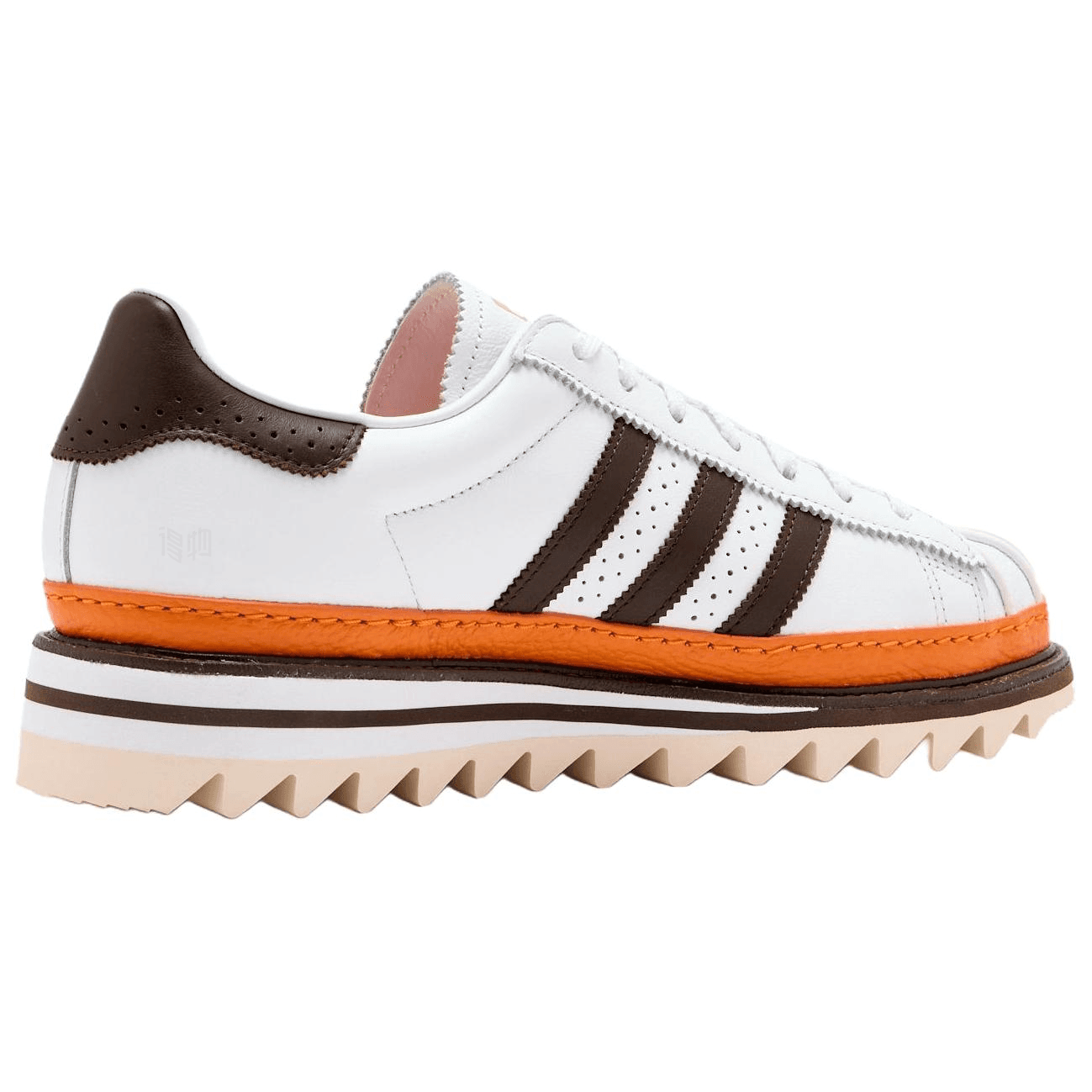 adidas originals CLOT SUPERSTAR EX ORANGE B "Coffee"
