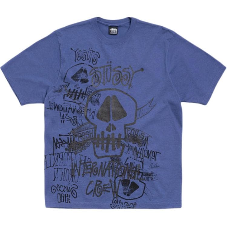 Stussy SS26 SKULLS TEE PIGMENT DYED T