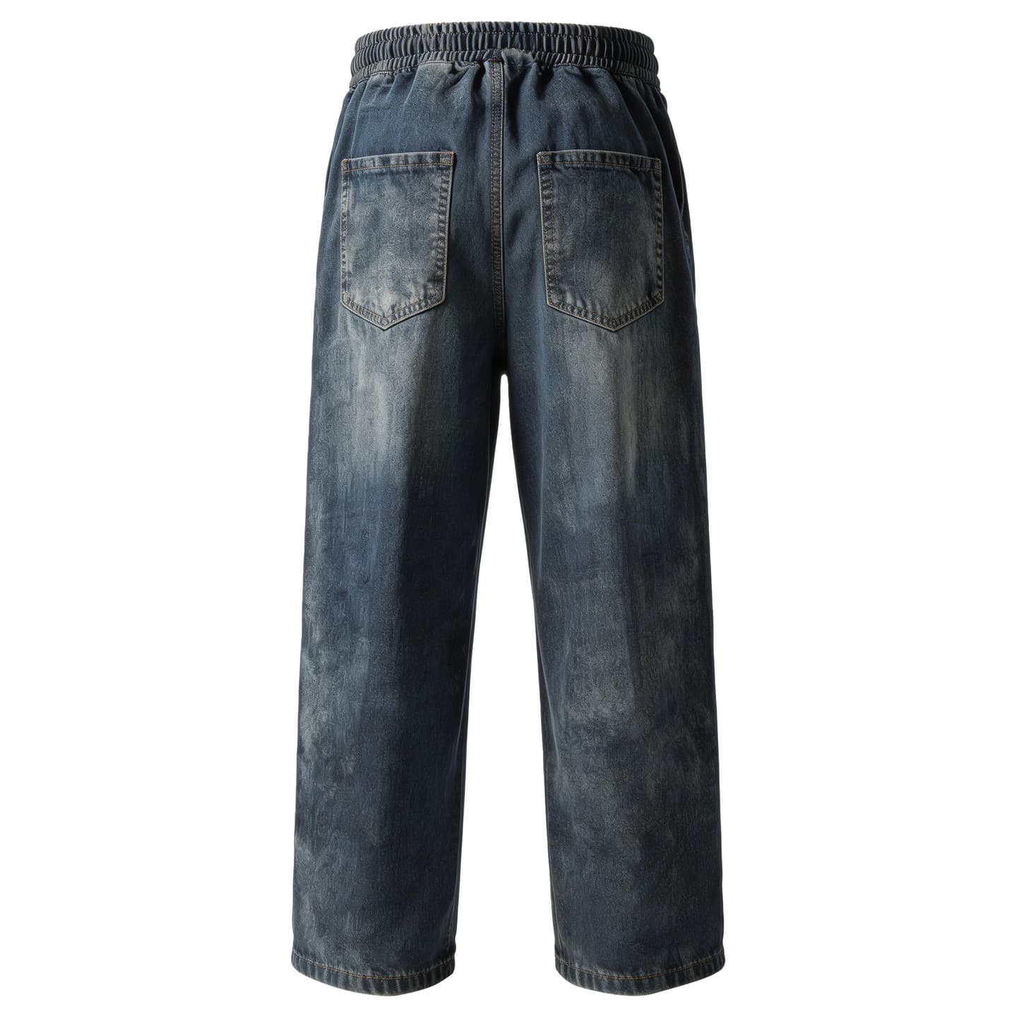 BRNR Vintage Washed Straight Jeans