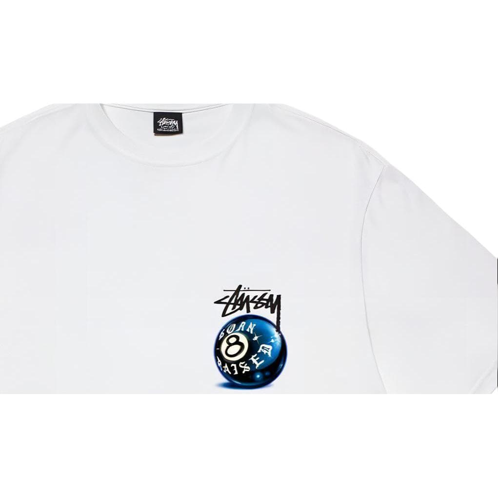 Stussy x BORN x RAISED 8 Ball Tee