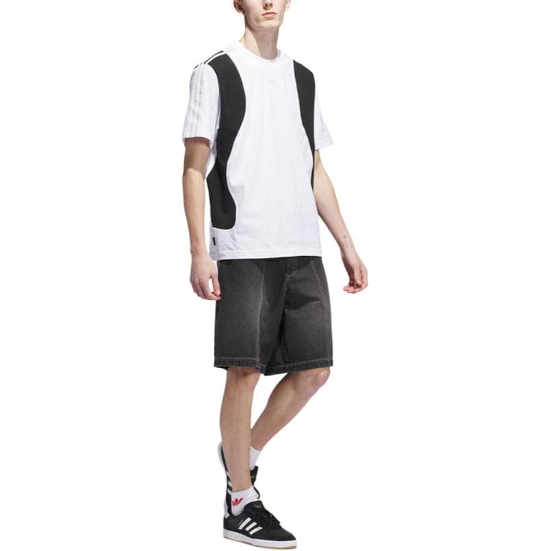 adidas Originals Denim Shorts Black