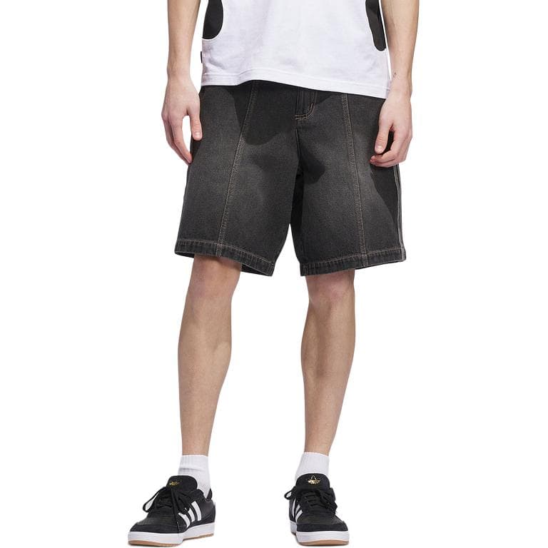 adidas Originals Denim Shorts Black