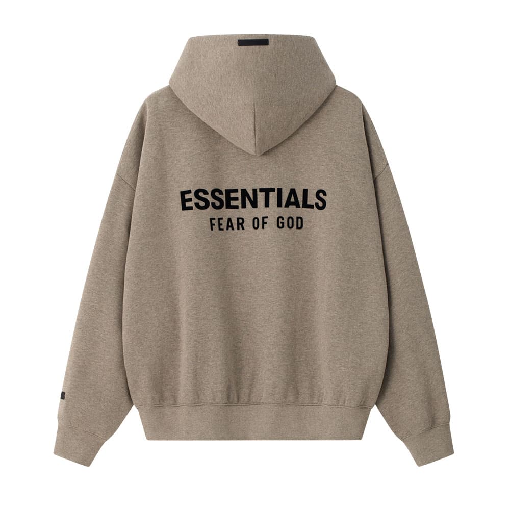 Essentials SS26 CLASSIC FIT FLEECE HOODIE HOMESTEAD HEATHER