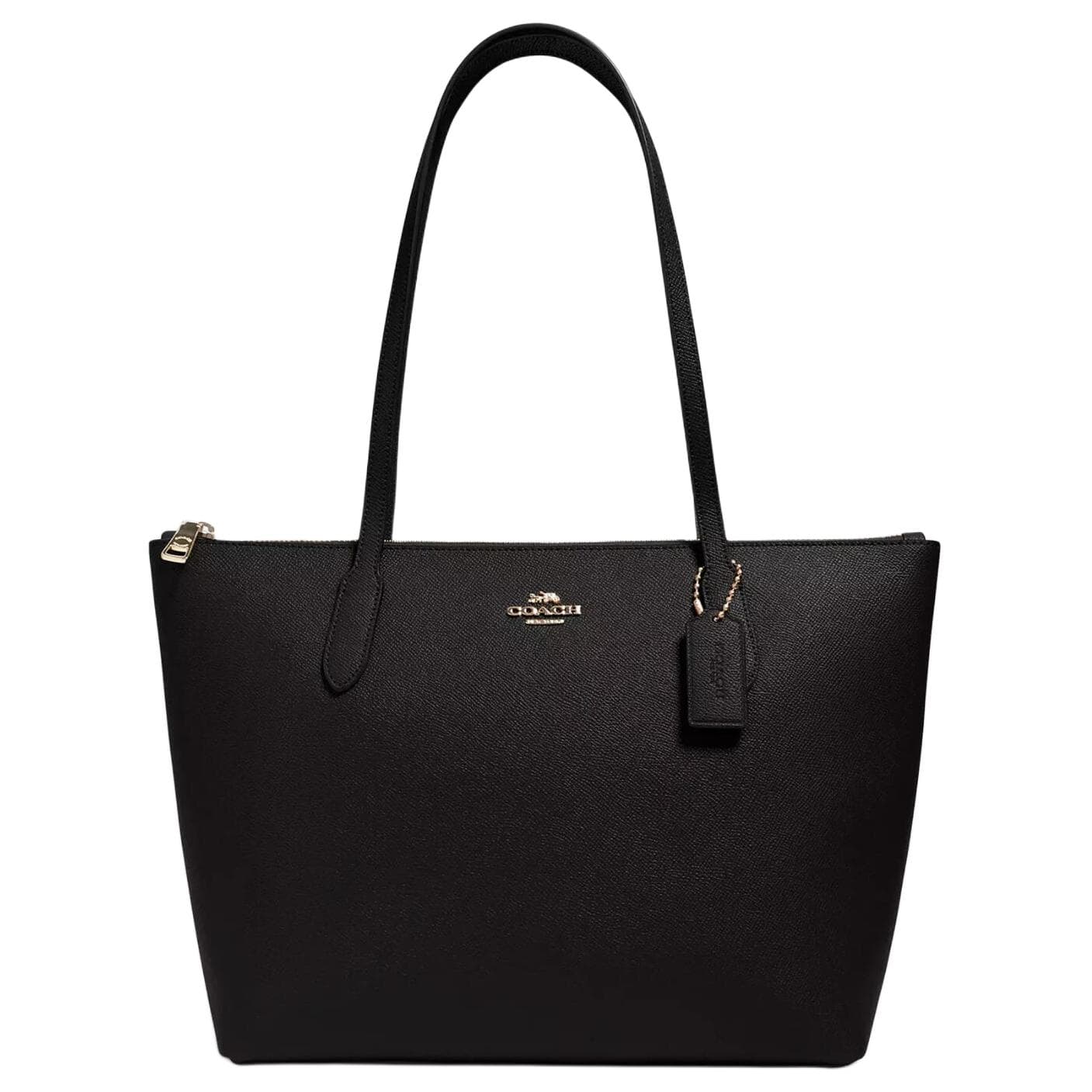 COACH Zip Top Tote 30 Black