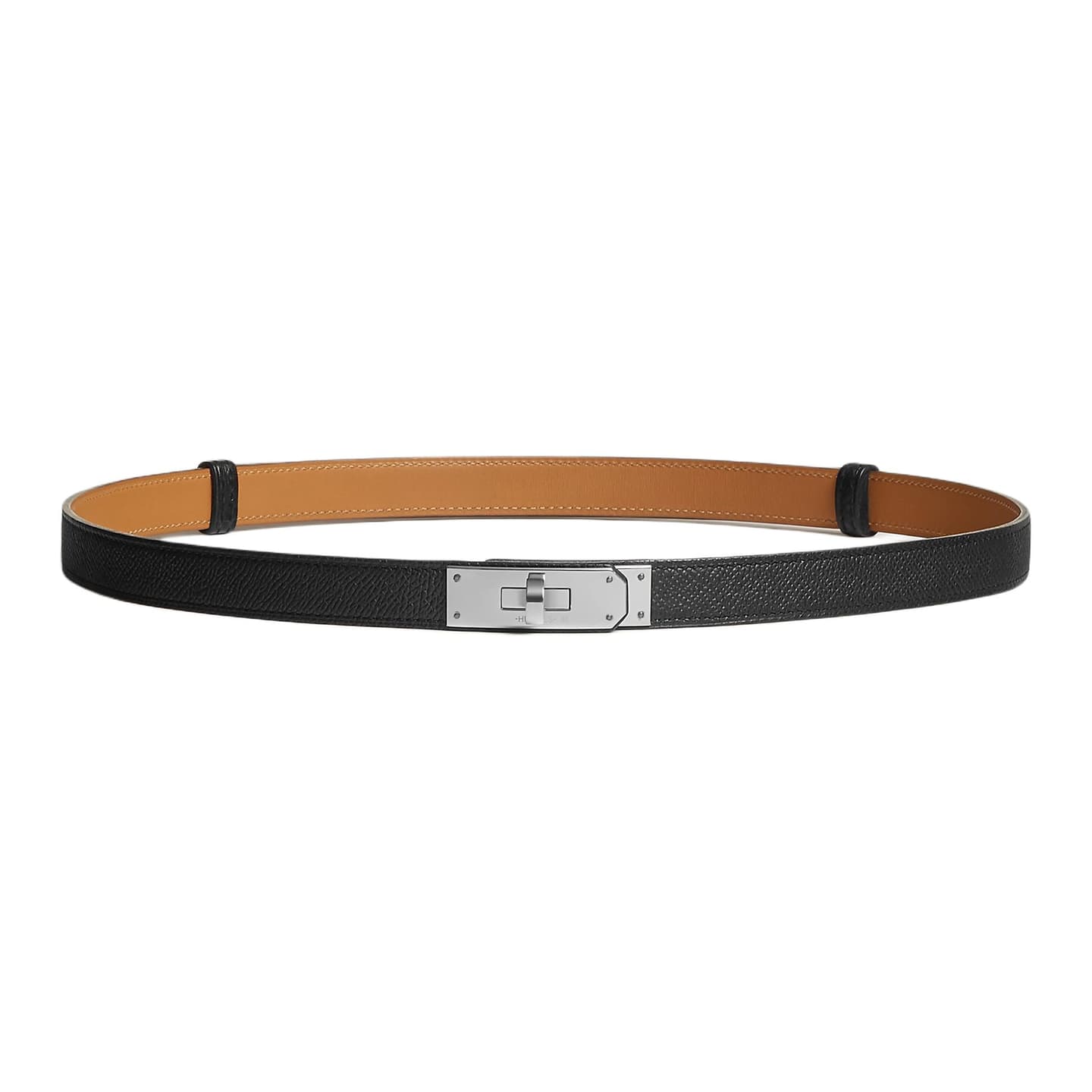 Hermes Kelly Epsom Belt Black