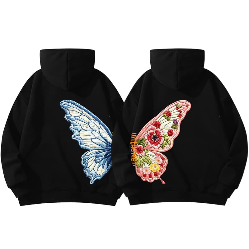 UNthemed Vintage Butterfly Hoodie