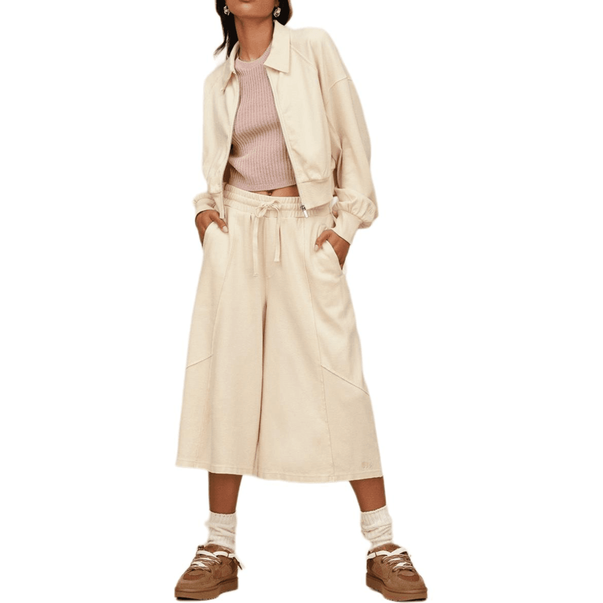 UGG FW25 Solid Zip Collar Jacket
