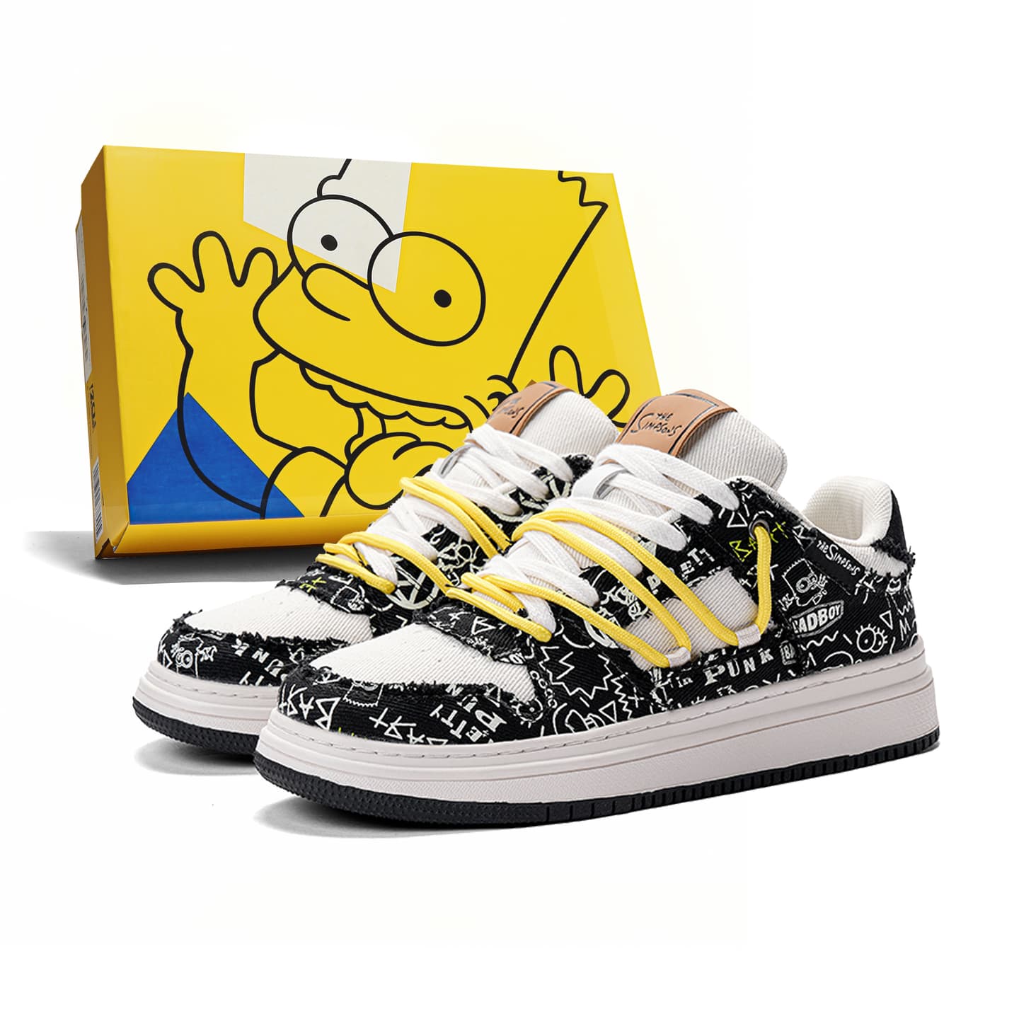 The Simpsons Canvas Sneakers