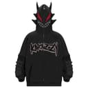 KAKAZZY Y2K Hoodie Black