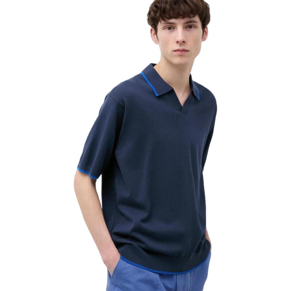 UNIQLO JW Anderson Polo Deep Blue