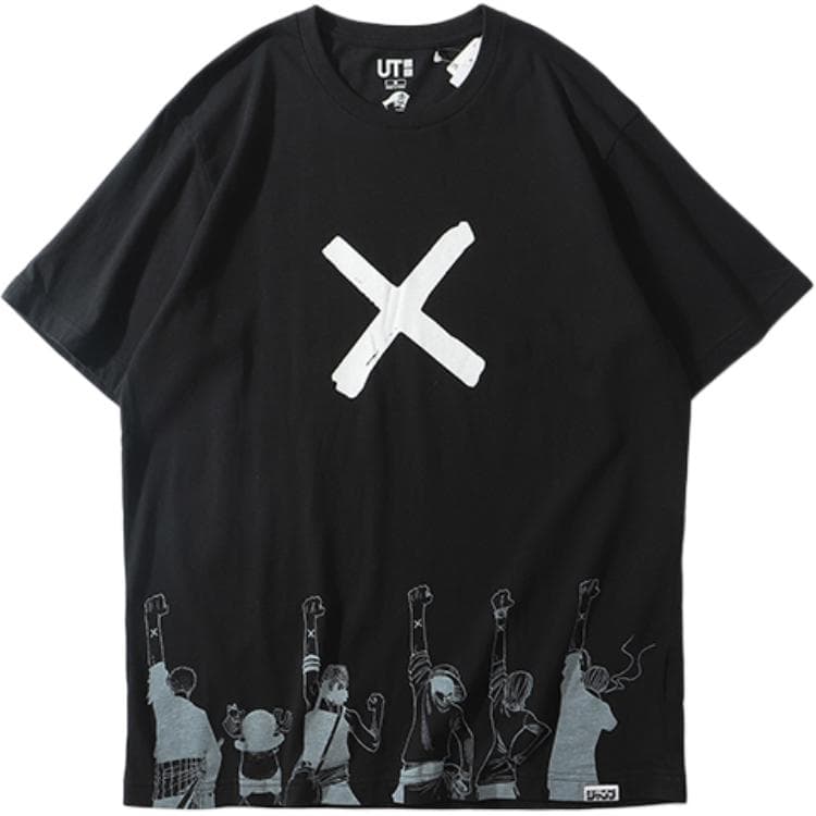 UNIQLO One Piece Graphic Tee Black