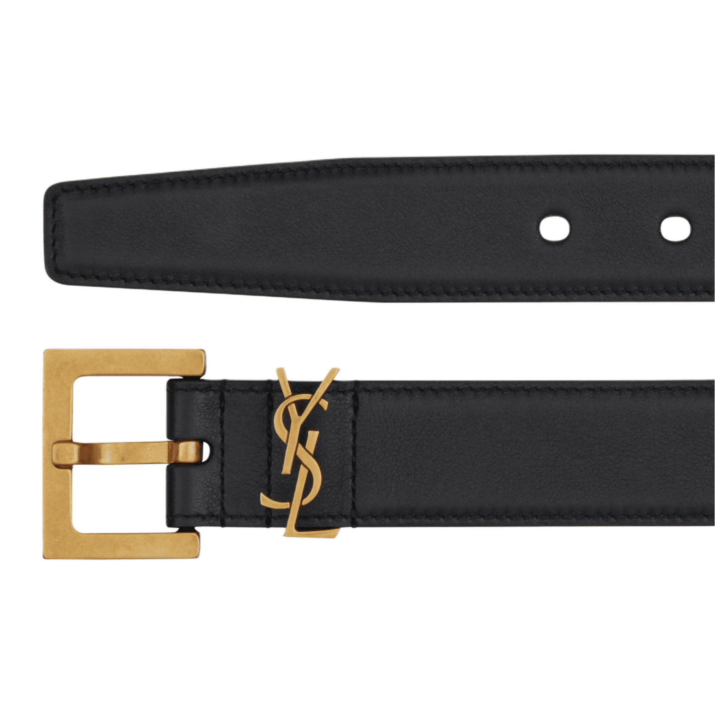 Saint Laurent Logo Buckle Belt