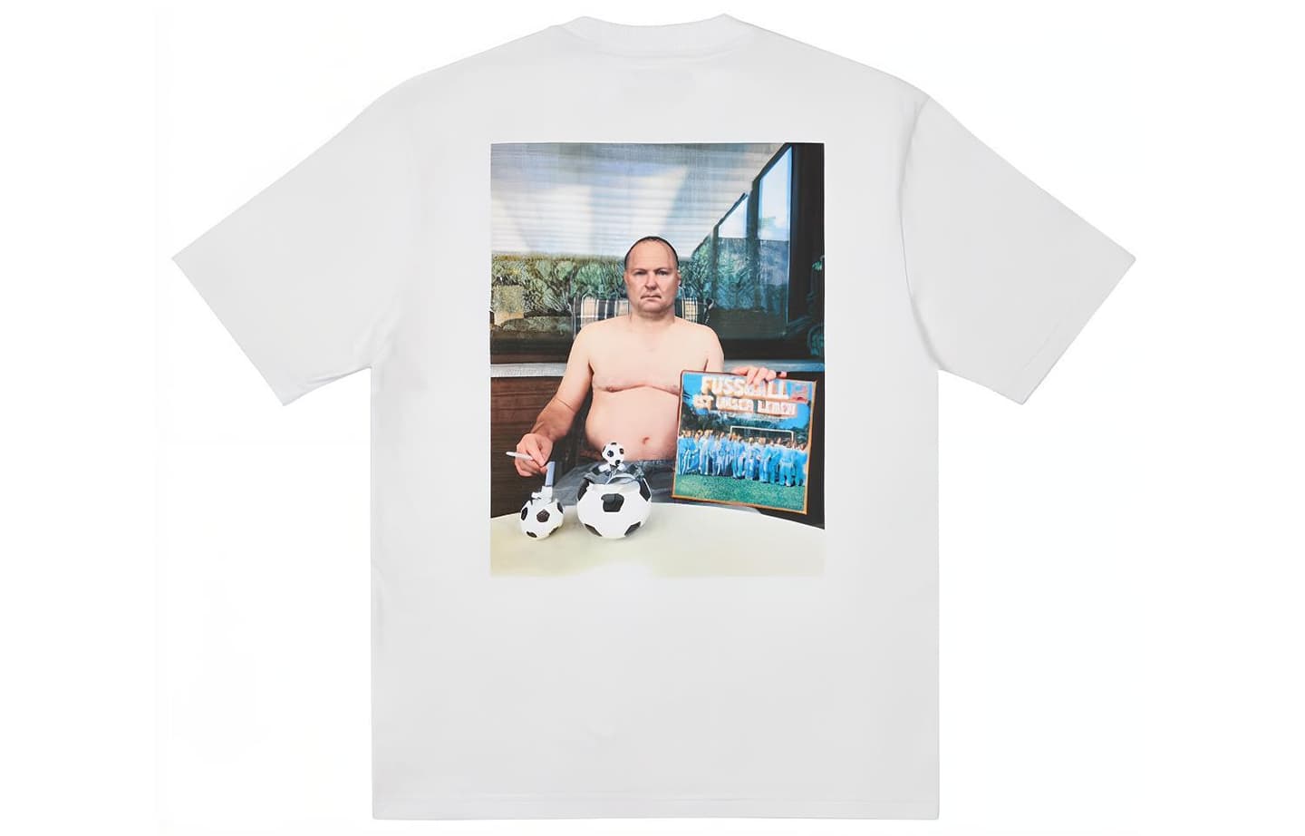 PALACE Juergen Teller Printed T-Shirt White
