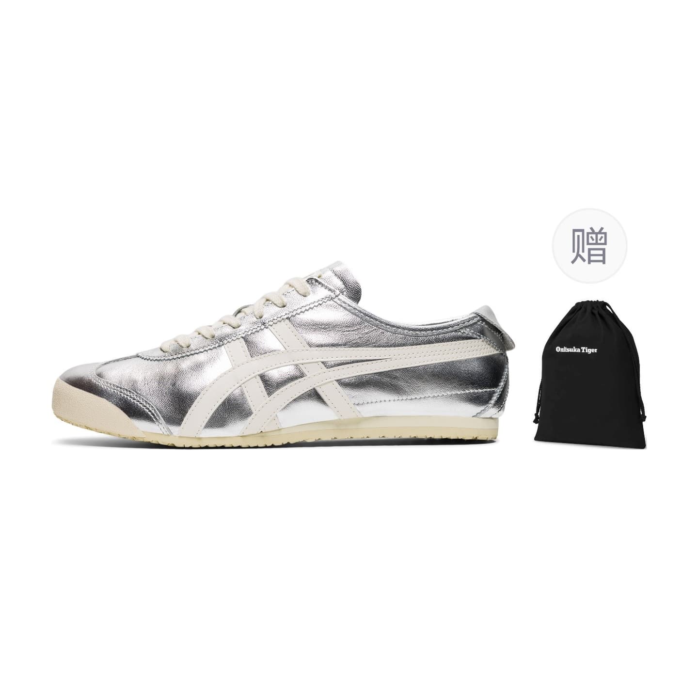 Onitsuka Tiger Mexico 66 Silver