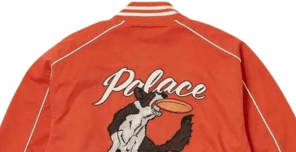 PALACE x Spitfire SS23 Baseball Jacket Red