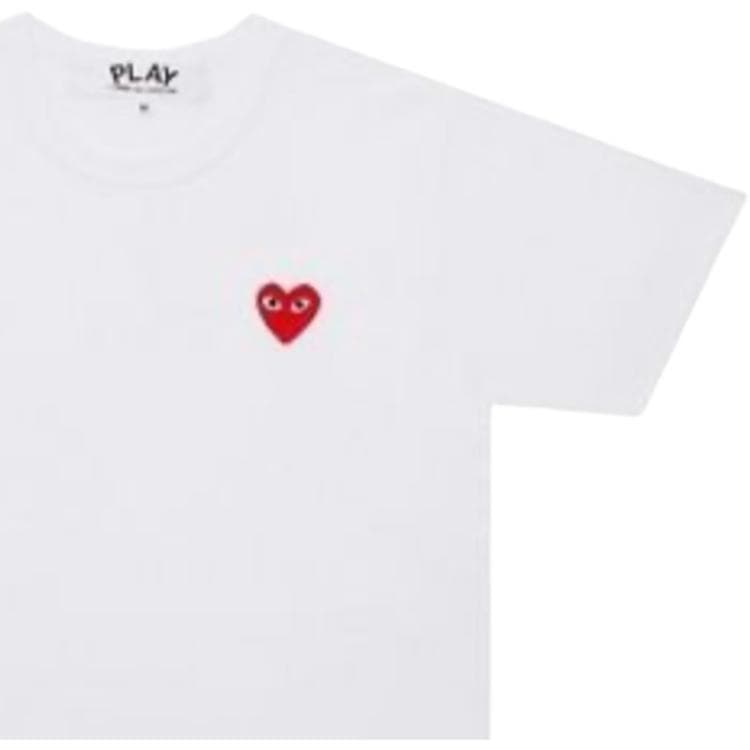 CDG Play T-Shirt White
