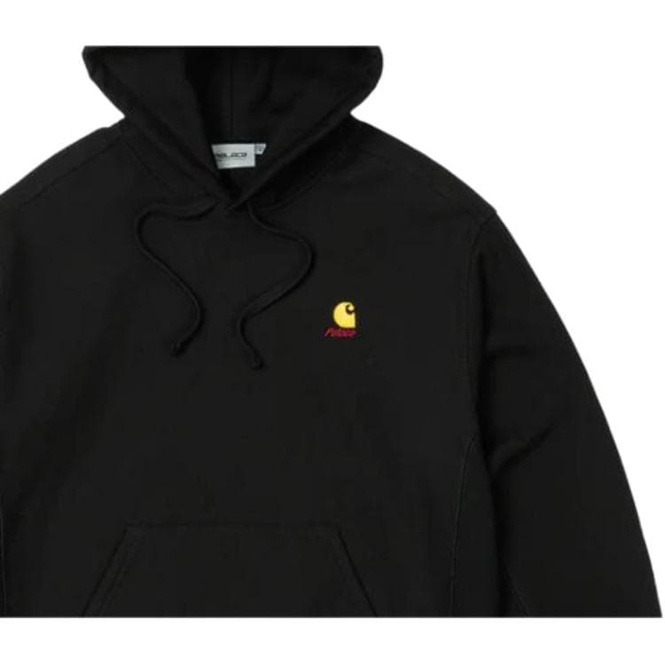PALACE x Carhartt WIP Chase Hoodie Black