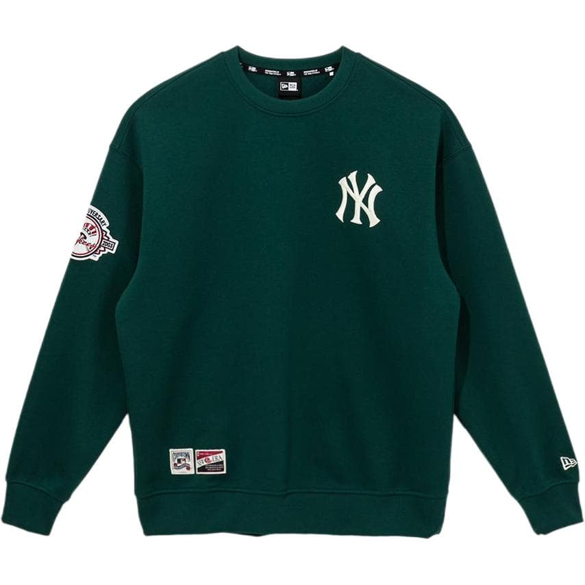 New Era x MLB Yankees Logo Crewneck Sweatshirt Green